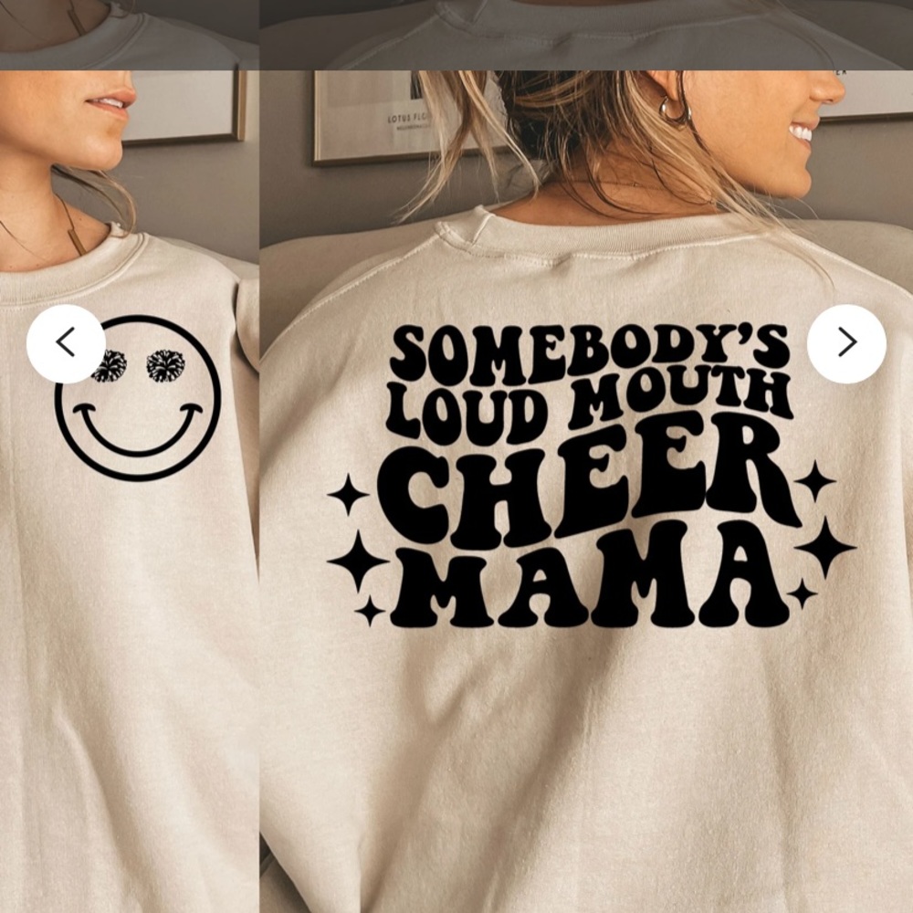 Cheer mom shirt